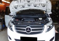 Mercedes V-klasse W447 odhlučnění a tlumení kapoty