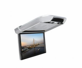 Stropní LCD monitor 13,3" šedý s OS. Android HDMI / USB, dálkové ovládání se snímačem pohybu
