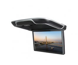 Stropní LCD monitor 13,3" černý s OS. Android HDMI / USB, dálkové ovládání se snímačem pohybu
